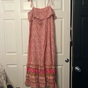 Free People Print Maxi Dress